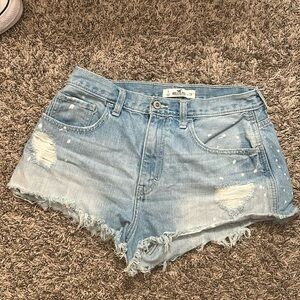 Hollister jean shorts